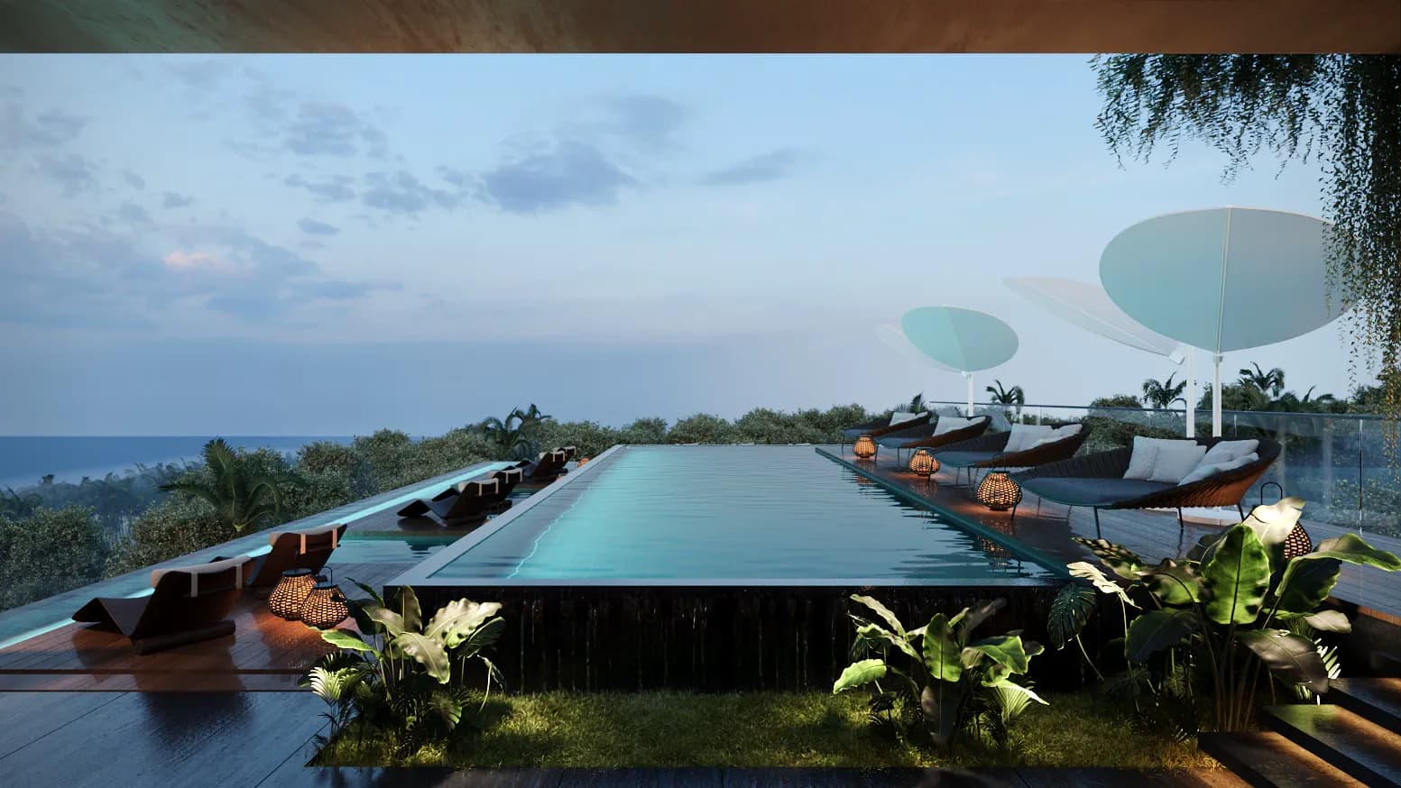 Building Exterior Night 5