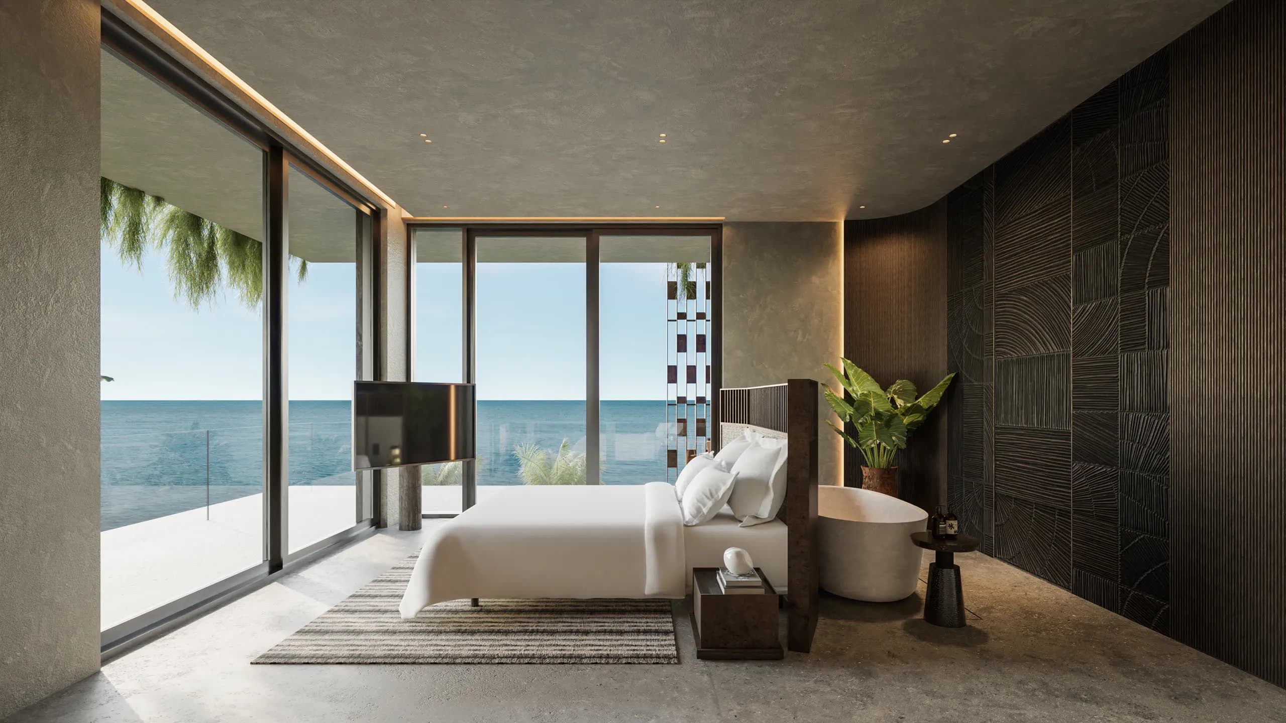 Master Penthouse Bedroom