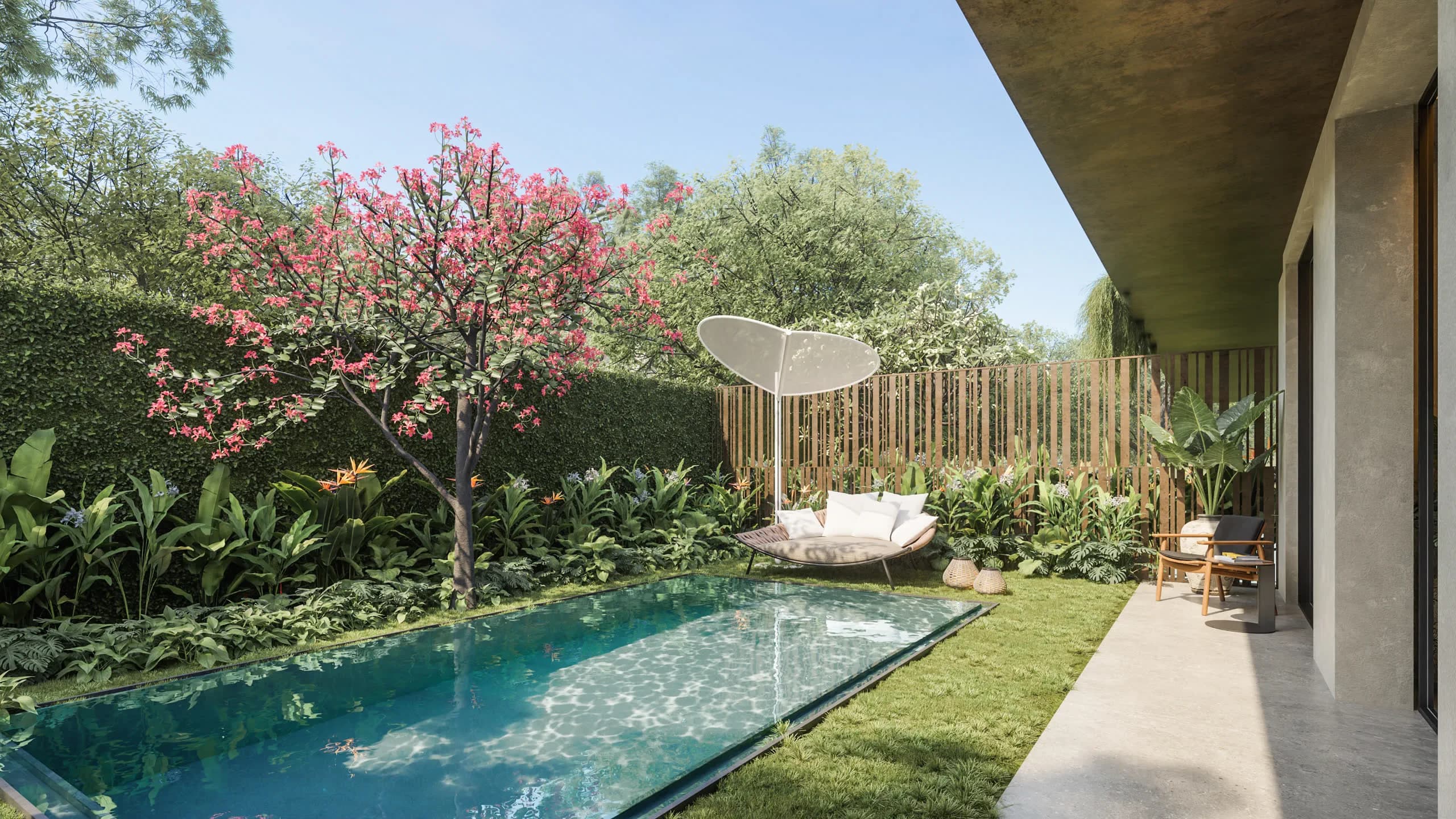 One Bedroom Pool & Garden