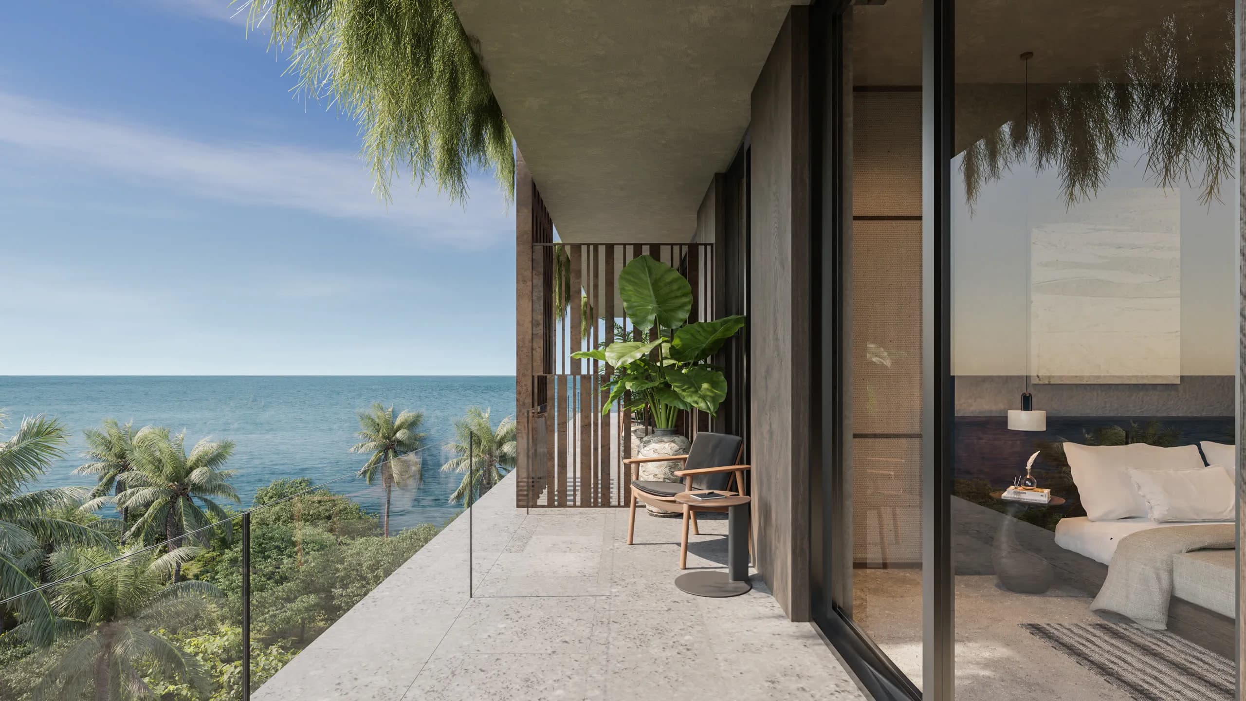 Seaview Studio Balcony